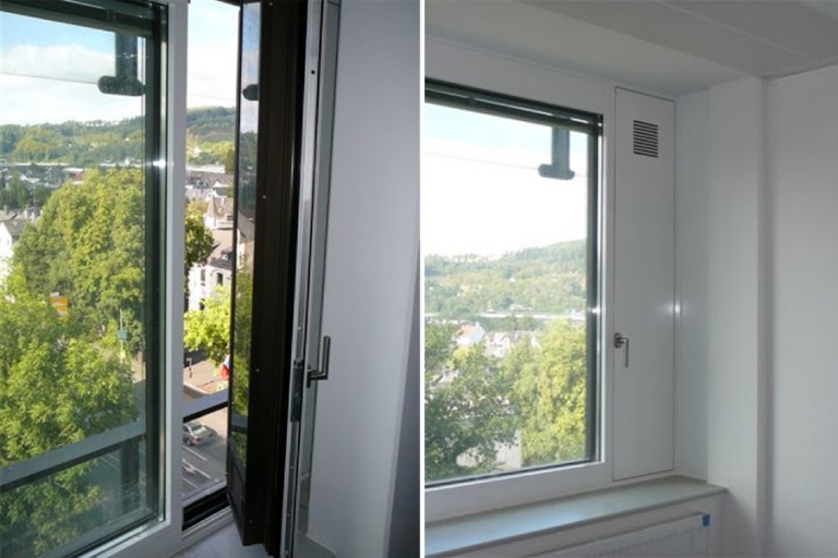 Winddruckbegrenzer im Einbau -  | IPJ - Ingenieurbüro P. Jung